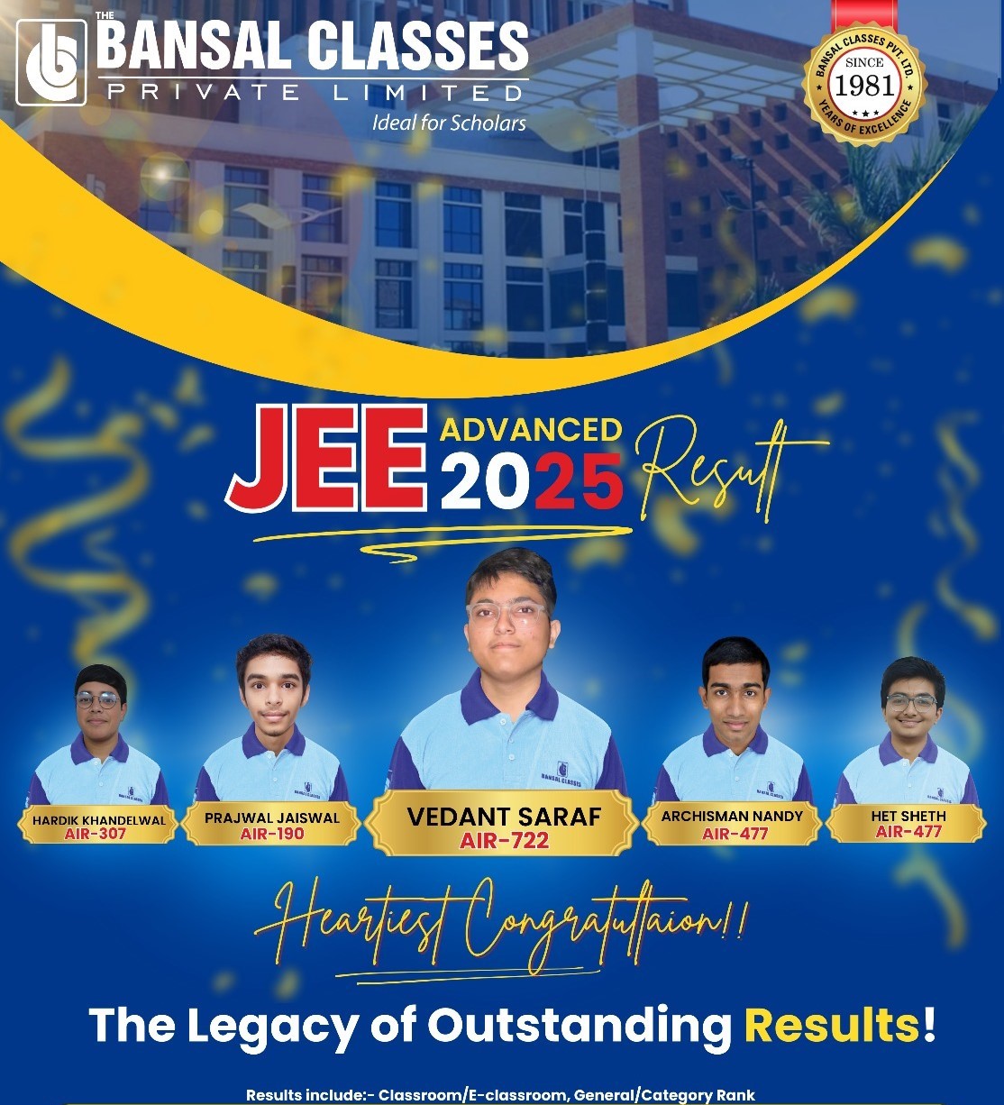 JEE Advanced 2025